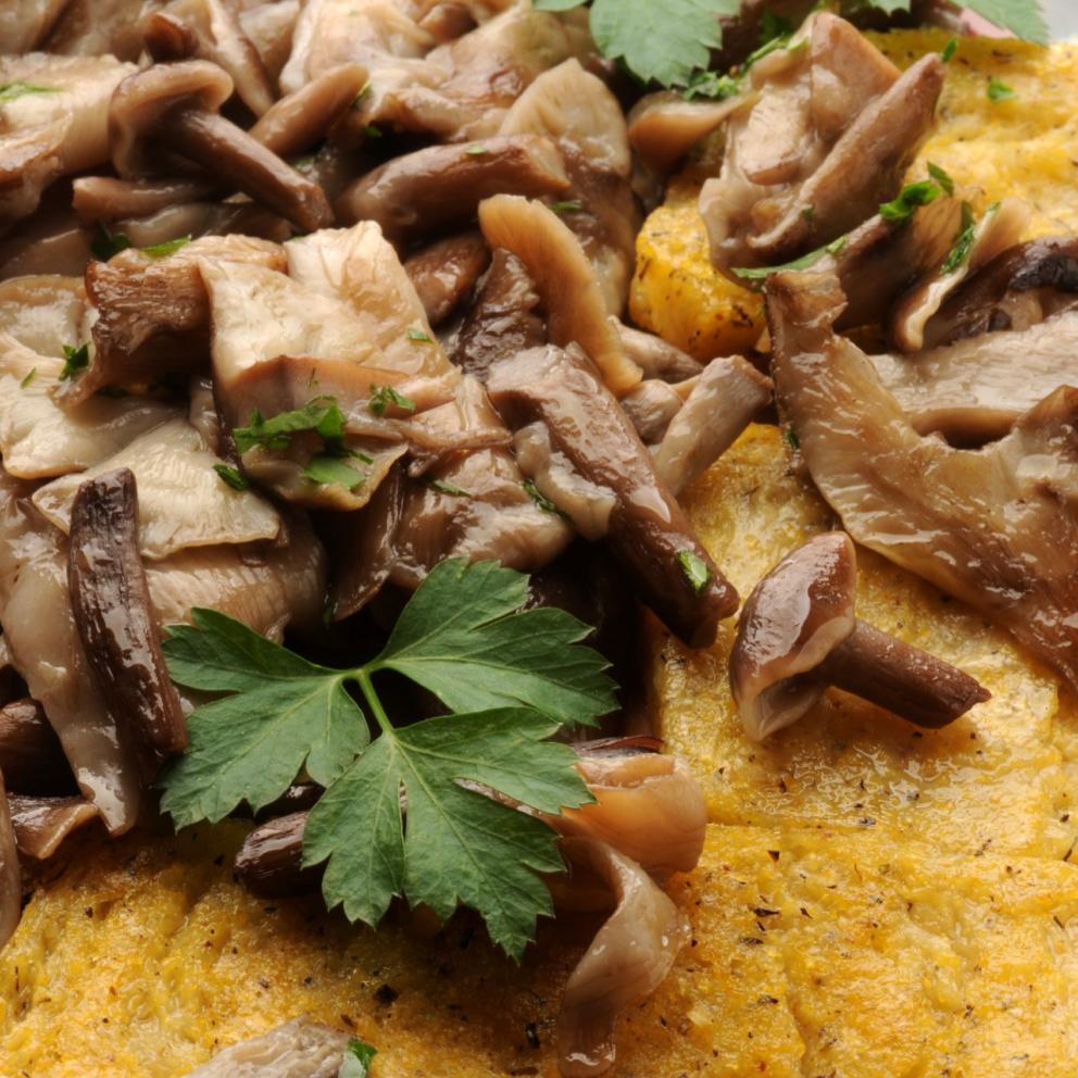 Polenta con funghi